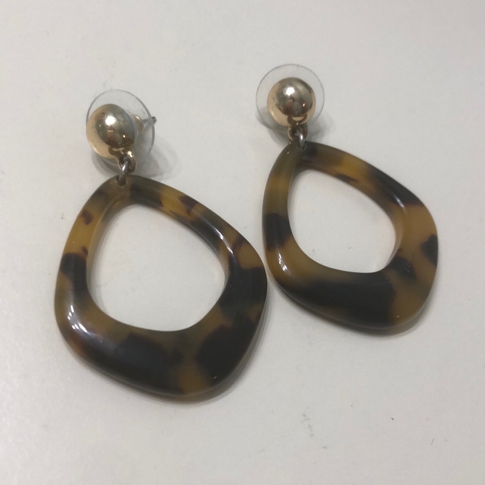 Tortoise Shell Earrings